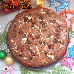 Plum Cake (Eggless) A picture of Plum Cake (Eggless).