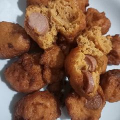 A picture of Sausage akara.