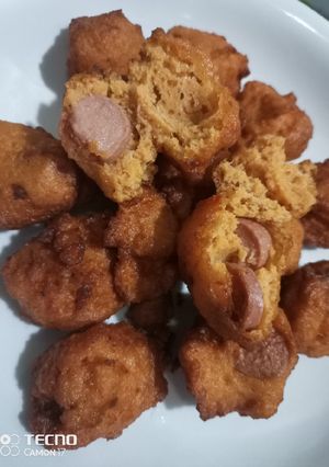 A picture of Sausage akara.