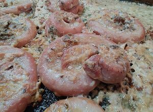 Una foto de Chinchulín con leche al horno