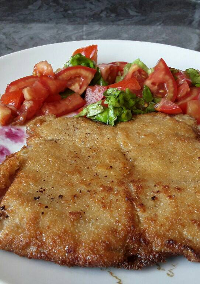 Una foto de Filete de ternera al queso de la Peral