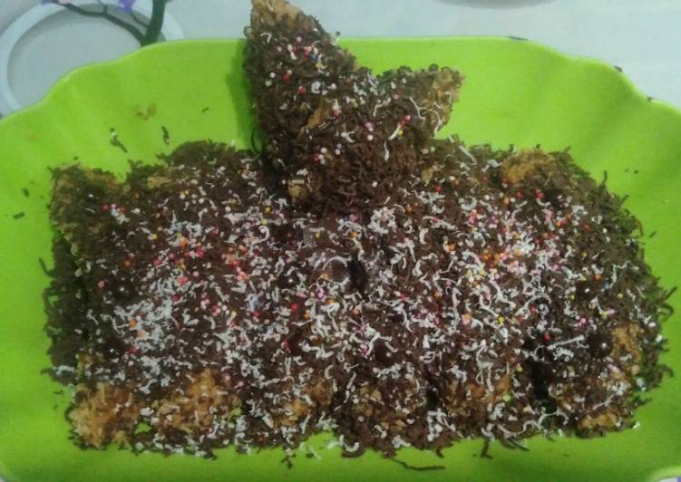 Pisang coklat crispy oatmeal