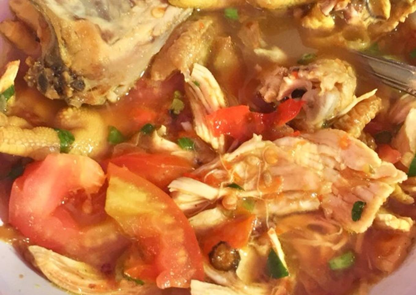 Soto ayam tanpa santan