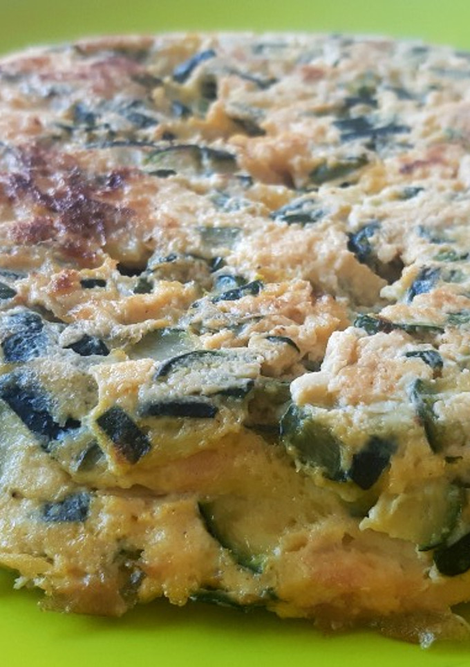 Una foto de Tortilla de calabacín