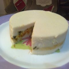 A picture of Rice And Prawn Pie.