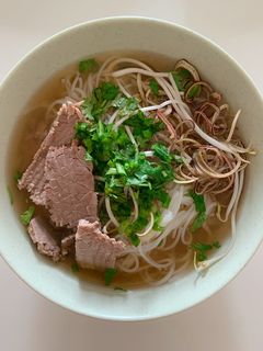 Hình của món Bún bò.