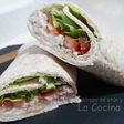 Wraps de atún y queso crema
