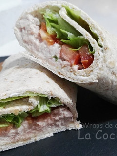 Foto principal de Wraps de atún y queso crema