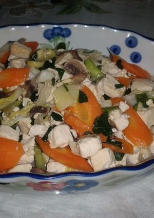 Foto resep Tumis tahu rame