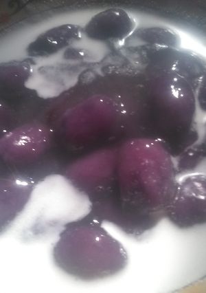 Foto resep Kolak Biji Salak Ubi Ungu