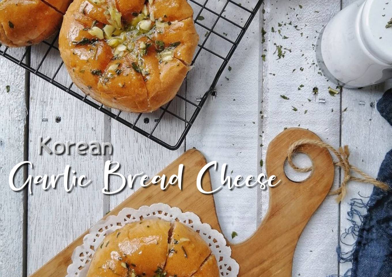 Korean Garlic Bread Cheese