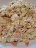 Risotto zucchine philadelphia e speck