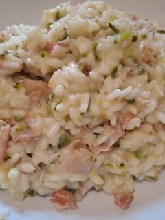 Foto di Risotto zucchine philadelphia e speck