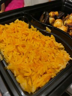 صورة لوصفة رز بخاري بالماجي بدون دجاج صحي ولذيذ