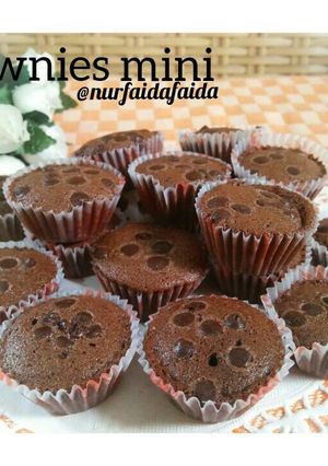 Foto resep Brownies kering Mini ala Nurfaida