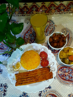 عکسی از دستور کوبیده مرغ