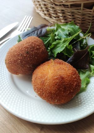 Une photo de Croquette de pommes de terre au fromage