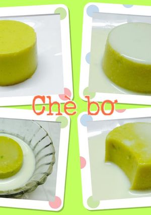 Hình của món Chè bơ.