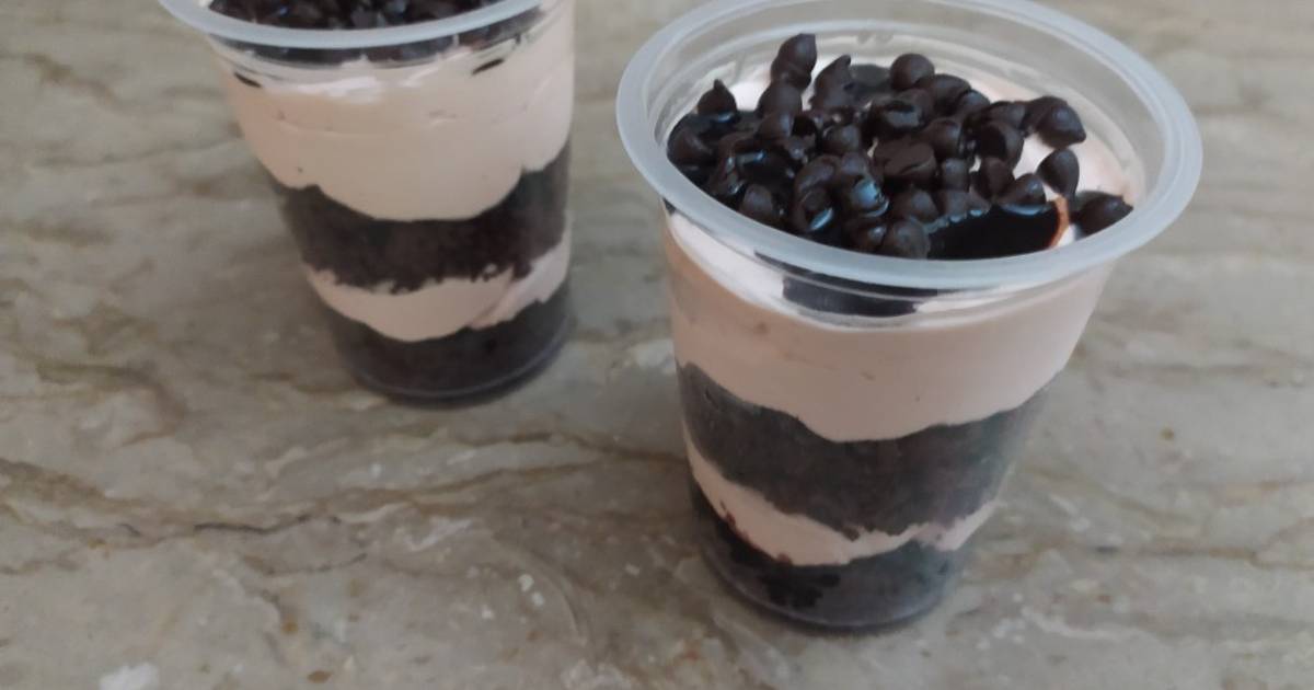 Chocolate Cake Parfait Recipe by ST World Cookpad