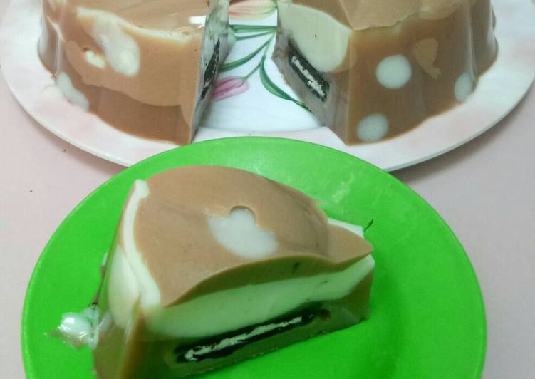 Puding Polkadot Oreo