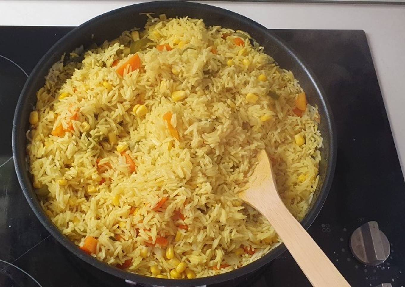 Rice with vegetables