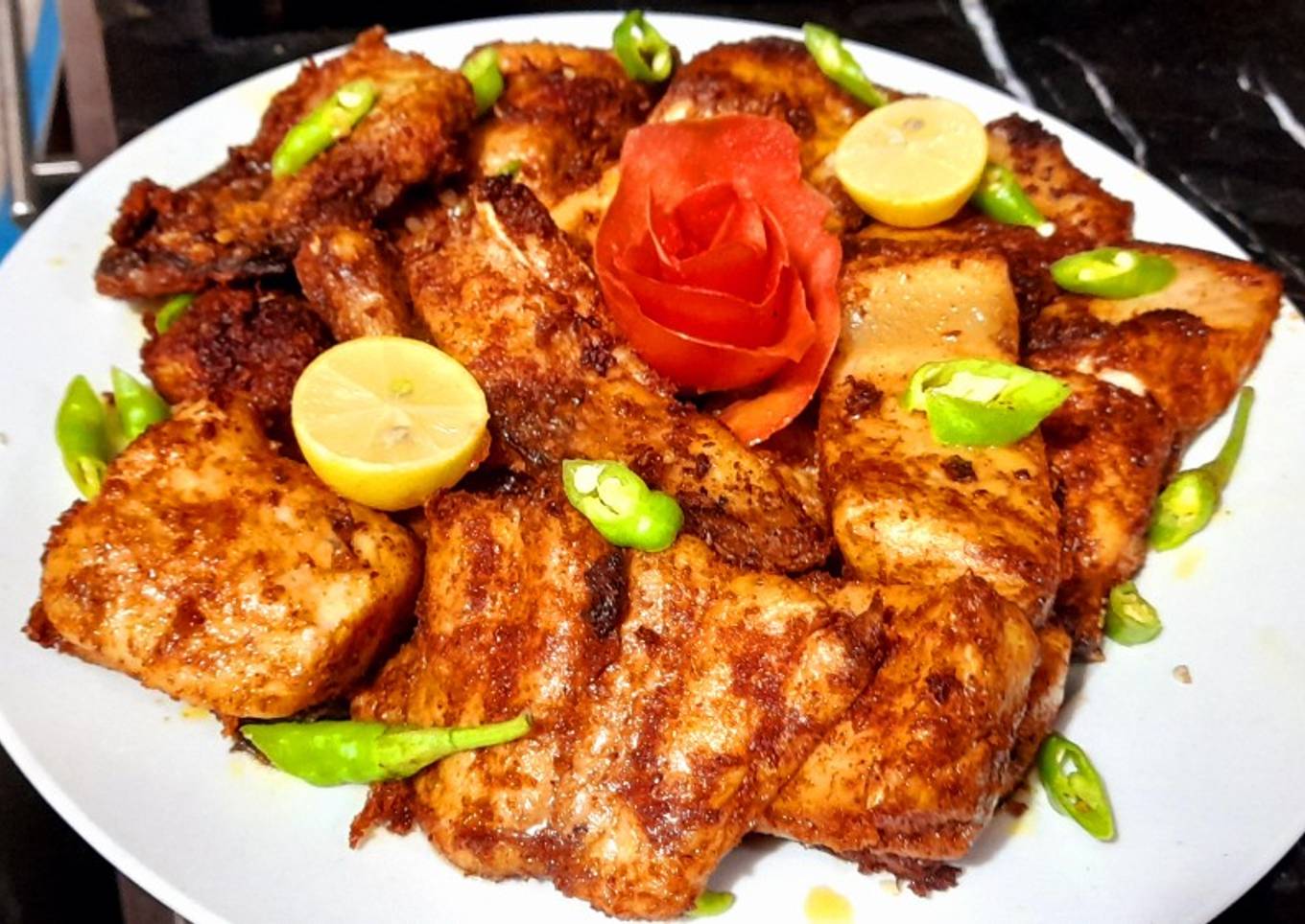 Masala fry fish