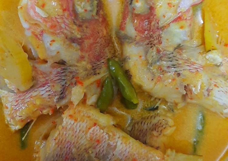 Resep Gulai Ikan Kakap yang lezat dan Mudah Dibuat