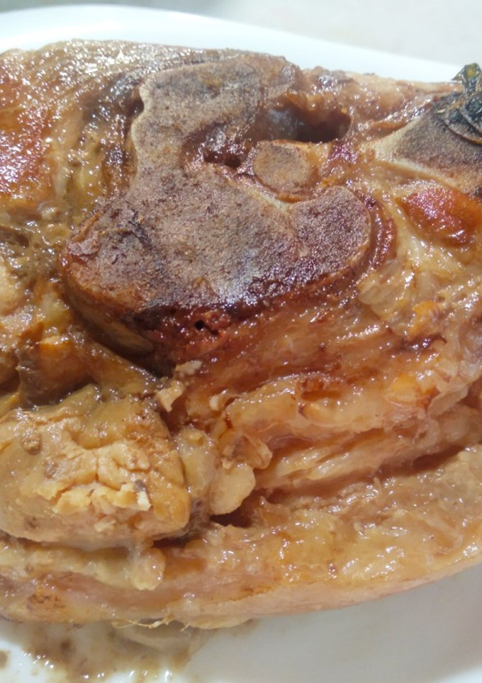 Una foto de Codillo de cerdo a baja temperatura