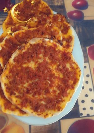 صورة لوصفة لحم بعجين