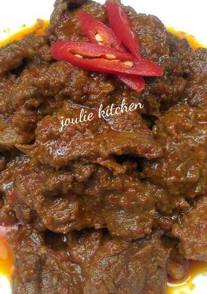 Foto resep Rendang sapi