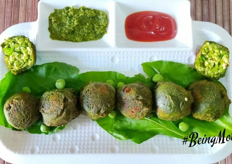 Recipe of Stuffed Matar-Paneer Bombs