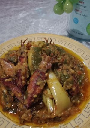 Foto resep Cumi Asin Sambal Cabe Ijo
