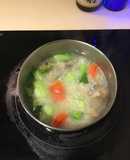 雞肉蔬菜粥