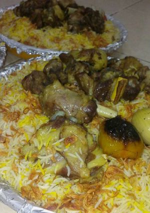 Foto resep Nasi arab, nasi kabsah, nasi mandhi, nasi kebuli