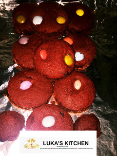 A picture of Red velvet Cookie 🍪.