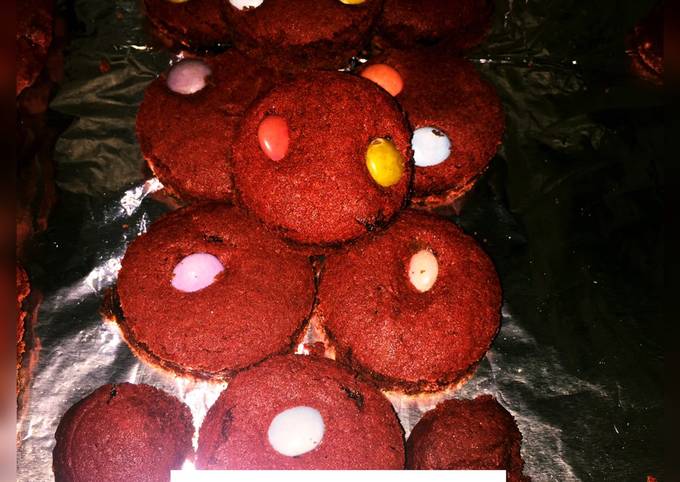Recipe of Ultimate Red velvet Cookie 🍪