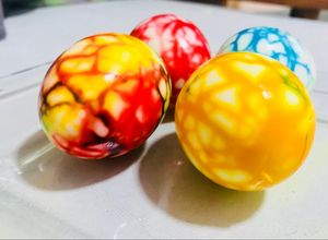 Una foto de Huevos duros de Dinosaurio🥚 🦕