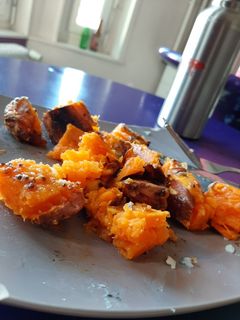 Une photo de Patates douces au roquefort