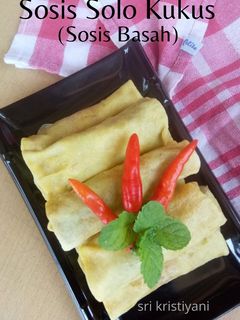 Foto resep Sosis Solo Kukus (Sosis Basah)