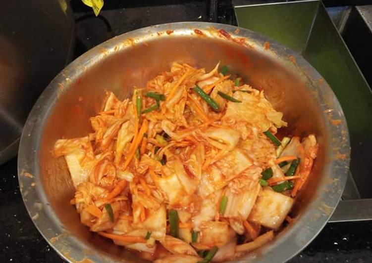 Recipe of Speedy Home made kimchi