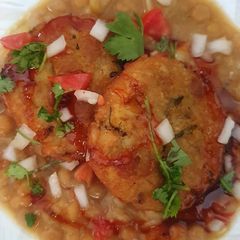 A picture of Ragda pattice.