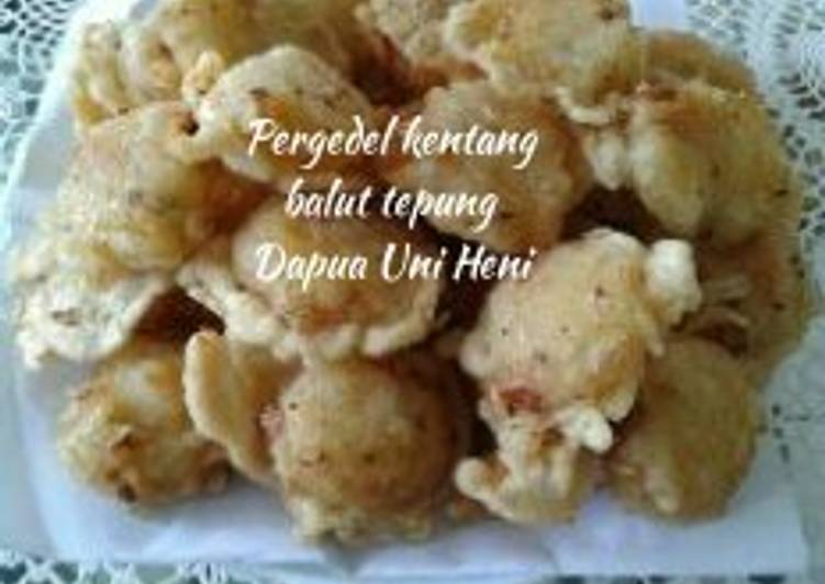 Resep: Pergedel kentang balut tepung yang Lezat