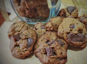 Foto resep Chocolate Bar Cookies (soft cookies)