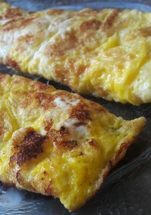 Una foto de Omelette con queso