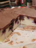 Chocolate Blueberry Cheesecake in AIRFRYER