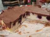 chocolate blueberry cake