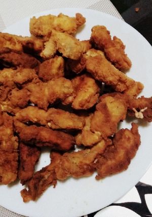 A picture of Fish fingers #weekly jikoni challenge.