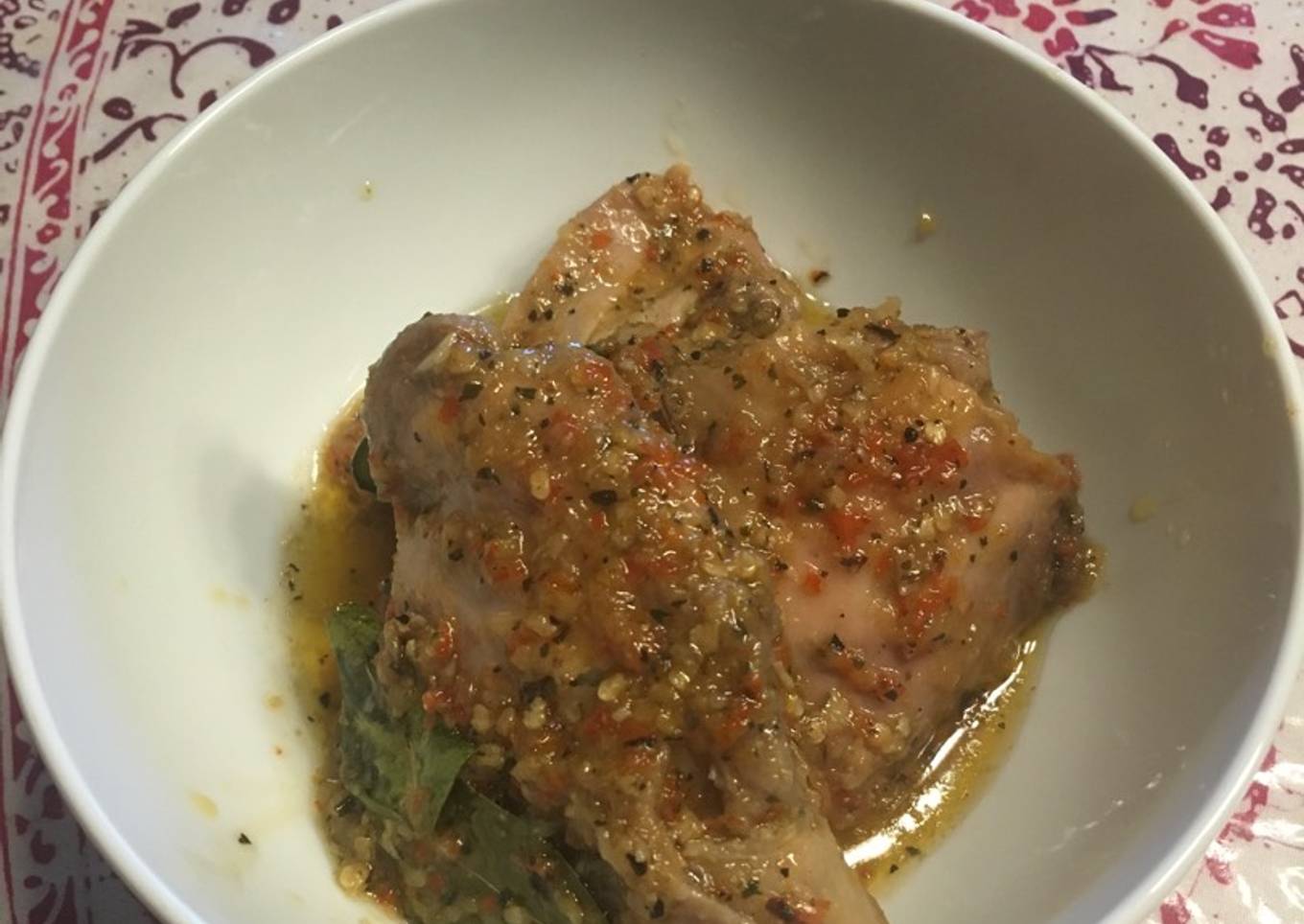 Ayam Rica Kemangi Pedas