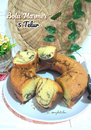 Foto resep Bolu Marmer 5 Telur