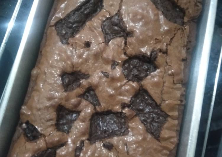 Brownies coklat seadanya😁